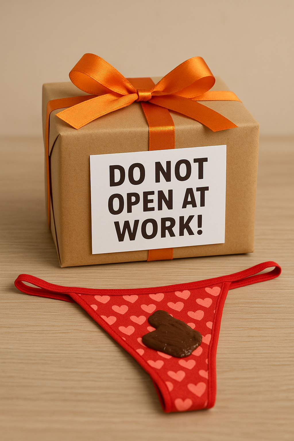 Poopy Thong – Dirty Delivery Prank